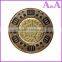 Wholesale custom zinc alloy metal botton jeans button for lady jeans