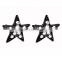 2016 Hot Sale Hiphop Earrings Star Shape Stud Diamond Body Jewelry Wholesale