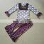 Fall Children Costumes Clothes Baby Girl Clothing Sets New Fashion Kids Boutique Outfits