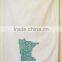 small size cheap White tea towel with your custom print design