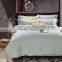  supplier solid color satin fabric 100% longstaple cotton bed sheet sets