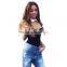 B33789A Autumn fashion long sleeve high collar cheap bodysuit