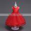 Elegant pretty princess beautiful model kids girls fashion western gowns party dress