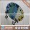 Sublimation tempered glass clock, smooth surface with white coating,round shape dia200*4mm or square shape 200x200x4mm