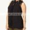 CHEFON Lace-Trimmed Georgette Top CWPD0016