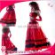 Red lace Deluxe Adult fancy dress costumes Princess Costume