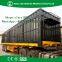 3 Axles Dry Cargos Transport Box Semi Trailer Common Mechanical Air Suspension Semi Trailer