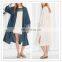 Hot Sale Fringe Silk Robes Kimono For Women