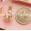 2017 New Hot Fashion Fine Jewelry Wholesale Dazzling Shine Rhinestones Pearl Light Neckband Women Stud Earrings