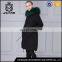 America clothing detachable fur collar long coat