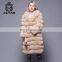 New arrival latest coat design for women winter wear fur coat