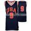 2016 team sports wear top custom basketball uniform