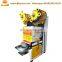 Juice cup sealing machine / plastic cup sealing machine for sealing plastic cup