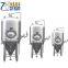 Hot sale 500L conical beer brewing equipment fermenter fermentation tank fermenting system