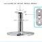 Removable Floor Mouted Flange Hanrail Bracket Stair Railing Stainless Steel Round Tube Support