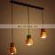 Modern Fancy Cement And Wood Pendant Lighting