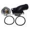 Engine Coolant Thermostat Housing + Rings For VW Passat Golf Jetta 044121113