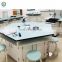University classroom lab table science lab work table chemistry laboratory work bench hexagon table