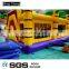 China Ultimate Combo Children Sporting Inflatable Water Slide Bounce Bouncy House Bouncing Round Cartoon Jumping Castle