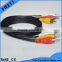 China wholesale 3 rca to 3 rca video audio cable