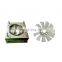 Electric household cooler parts plastic injection fan mould maker