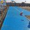 Construction polyethylene plastic ground cover mat