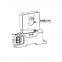 Acrel current transducer with RS485 communication compatible with arduino input AC0~100 output DC 4~20mA BA20(II)-AI/I-C