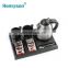 I-H0881S  hotel small cordless stainless steel electric kettle with tray set 0.8L
