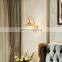 Simple Light Luxury Crystal Wall Light Aisle Stair Decorate Lighting Wall Lamp Wireless