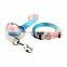 new fashion and design pet collar and leash set for dog outing diy leash and collar
