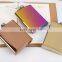 Luxury Gold Logo 8oz Bottle Stylish Stainless Steel Shot Glass Whiskey Sublimation Box Gift Hip Flask Set