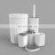 New designers plastic bathroom set bathroom accessories