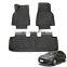 Full Set Car Floor Mats Exterior Accessories Auto Parts Novelty Luxury TPE Rubber Car Mats For Tesla Model Y