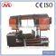 G-600 straight cutting manual cast iron horizontal band saw cutting machine
