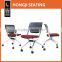 Hot sale wheels for stackable conference mesh chair china FoShan