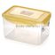 Hot Selling airtight Square Plastic Microwave Food Storage container Lunch Box