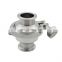 High Quality Stainless Steel Sanitary Tri Clamp Ball Check valve
