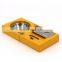 Made in china yellow lacquered promotion ashtray wholesale custom made wooden cigar ashtray