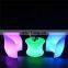 Big Size LED Cube Luminous huel bars tables coffee shop led table High Quality Bar Chair furniture bar stool