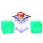 illuminated outdoor furniture led cube chair led counter stool coffee shop chair cube