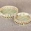Many Design eco-friendly bamboo Platter Tray basket straw woven plate cheap wholesale Vietnam Supplier