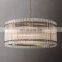 SAN MARCO Large Round Glass Chandelier Nordic Modern Living Room Dining Bedroom Ceiling Indoor Decoration