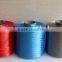 The blue High Tenacity super low shrinkage industrial Polyester Yarn