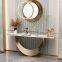 Sintered Stone Console Tables Transforming Foyers