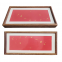 33*16CM Xuan Paper High Quality Entandrophragma Cylindricum Wooden Frame