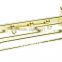 Stainless steel Towel Rack,golden plating,movable