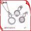 2016 summer series fashion bridal jewelry set,Silver Costume Jewelry, Stainless