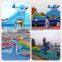 inflatable water park inflatable big water slide with pool