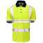 high visibility short sleeve reflective workwear t shirts