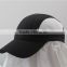 China factory 5 panel customize plain snapback hats